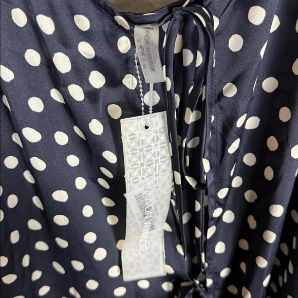 DEVON WINDSOR Maria Dress in Black Domino - Picture 7 of 9